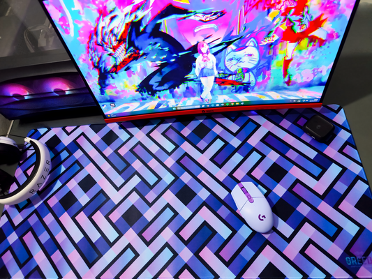 MOUSE PAD 900*400*4MM  XL - NEON MAZE