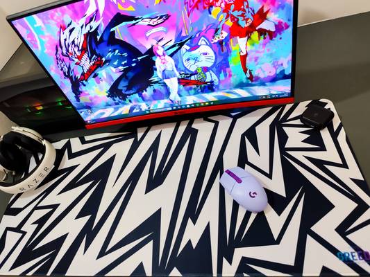 MOUSE PAD 900*400*4MM  XL - SHOCK WAVE