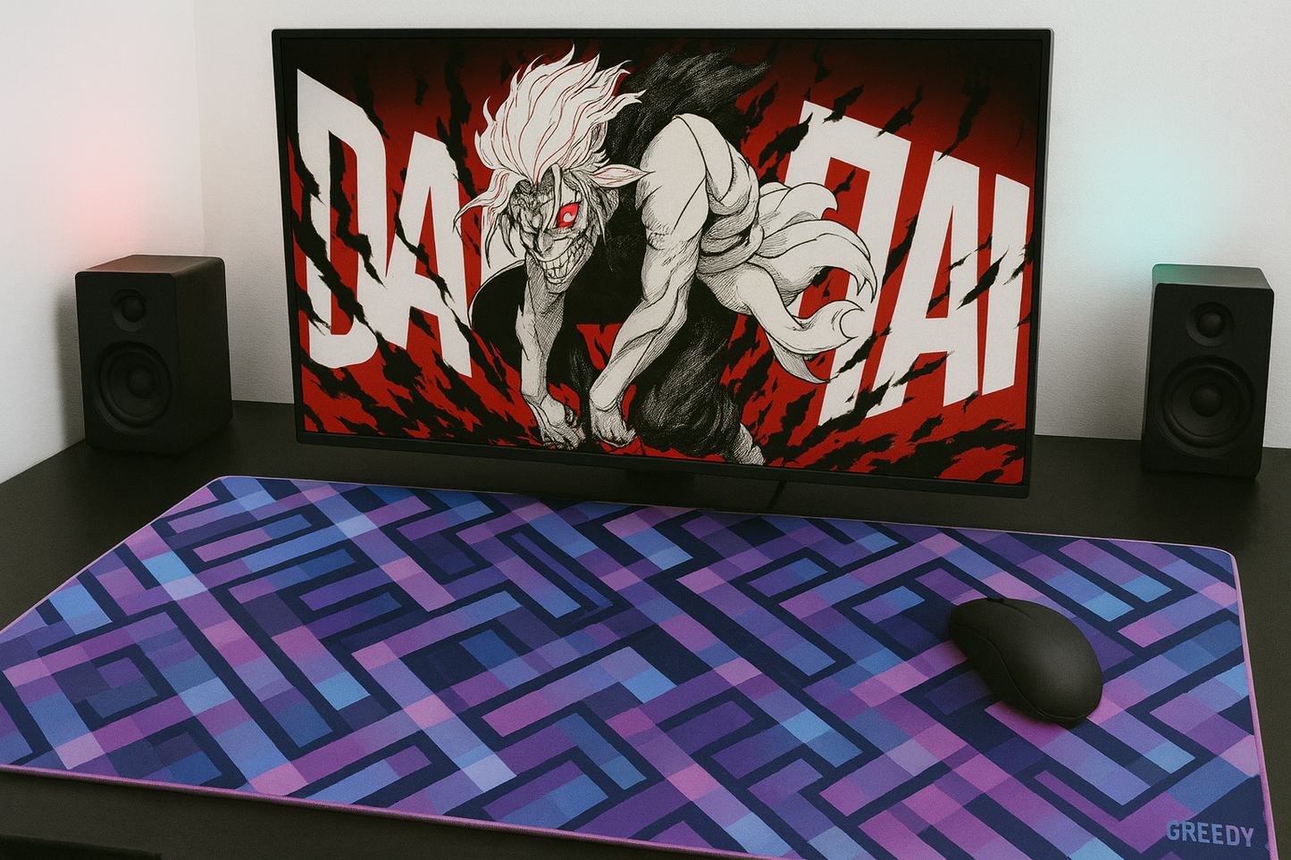 MOUSE PAD 900*400*4MM  XL - NEON MAZE