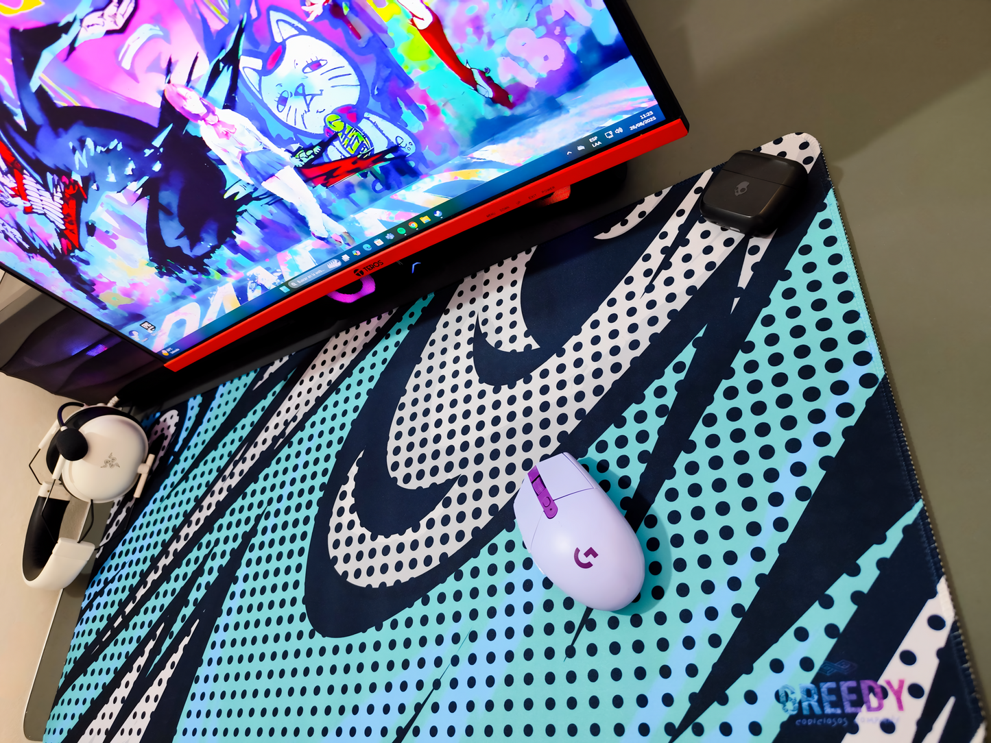 MOUSE PAD 900*400*4MM  XL - COMIC BLAST