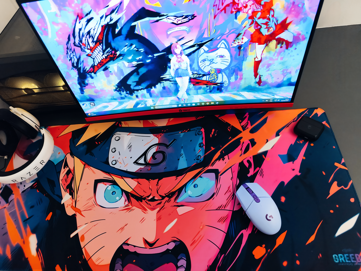MOUSE PAD 900*400*4MM  XL - FIREWILL NARUT
